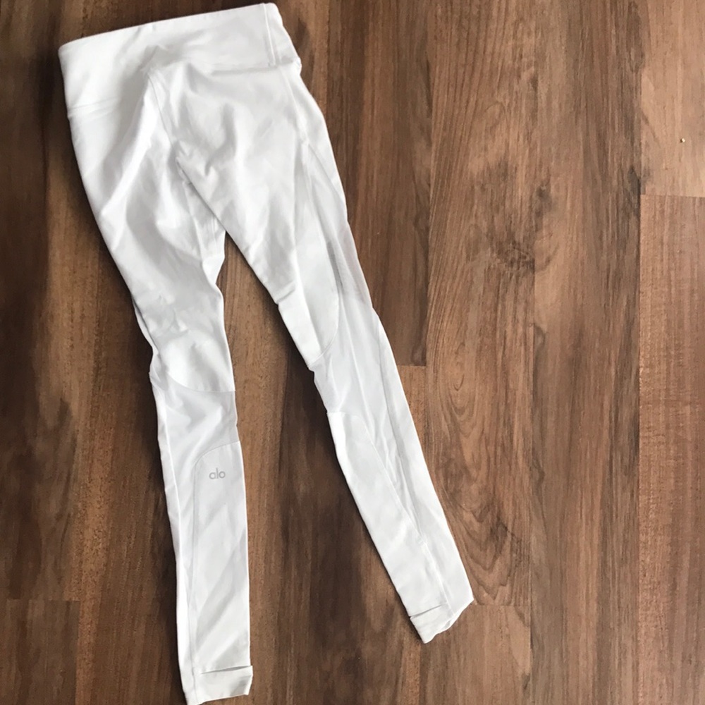 New Alo white mesh yoga leggings!